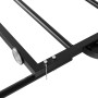 Rimorchio da Bici Nero 126x63x34 cm in Ferro