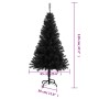 Albero di Natale Artificiale con Supporto Nero 120 cm PVC