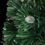 Albero di Natale Preilluminato con Supporto 120 cm Fibra Ottica