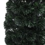 Albero Natale Artificiale Sottile Supporto 150 cm Fibra Ottica