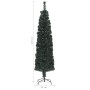 Albero Natale Artificiale Sottile Supporto 150 cm Fibra Ottica