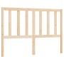 Testiera per Letto 146x4x100 cm in Legno Massello di Pino