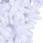 Albero di Natale Artificiale Capovolto con Base Bianco 150 cm