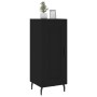 Credenza Nero 34,5x34x90 cm in Legno Multistrato