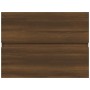 Mobile Lavabo Rovere Marrone 60x38,5x45 cm in Legno Multistrato