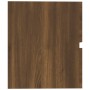 Mobile Lavabo Rovere Marrone 60x38,5x45 cm in Legno Multistrato