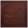 Tavolino Salotto Marrone Classico 68x68x30 cm Legno di Mogano