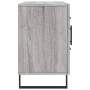 Credenza Grigio Sonoma 100x36x60 cm in Legno Multistrato