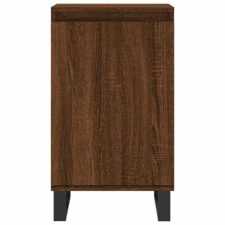 Credenza Rovere Marrone 40x35x70 cm in Legno Multistrato