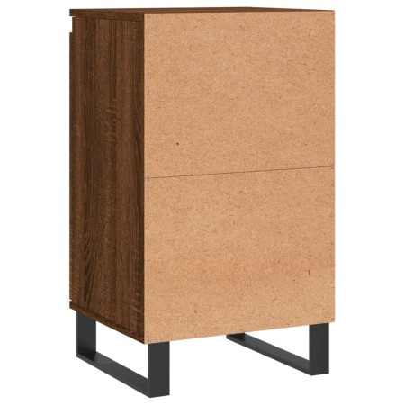 Credenza Rovere Marrone 40x35x70 cm in Legno Multistrato