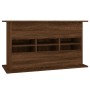 Supporto Acquario 101x41x58 cm Legno Multistrato Rovere Marrone