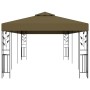 Gazebo 6x3 m Grigio Talpa 180 g/m²