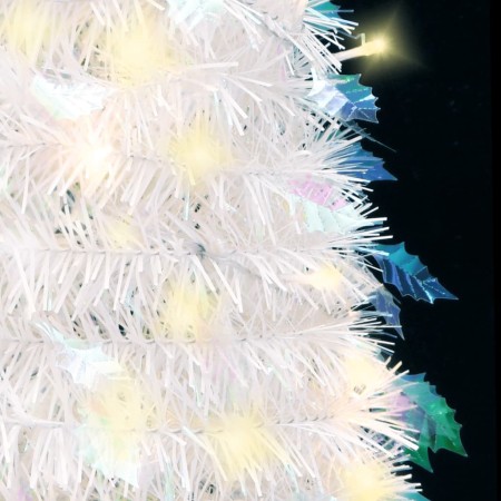 Albero di Natale Artificiale Pop-up con 200 LED Bianco 210 cm