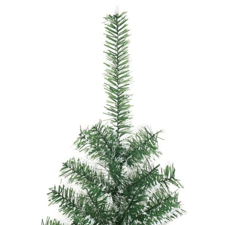 Albero di Natale Artificiale con Neve Fioccata Verde 180 cm