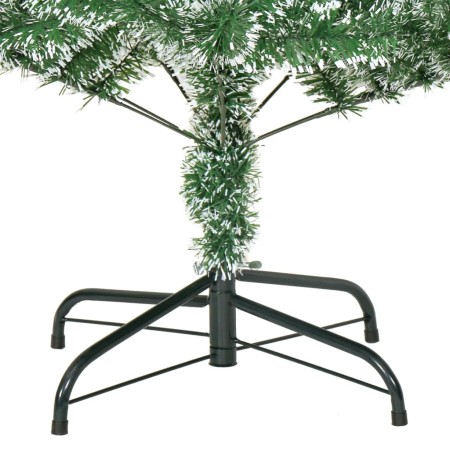 Albero di Natale Artificiale con Neve Fioccata Verde 180 cm