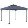 Gazebo 300x300 cm Antracite Alluminio