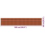 Paravento da Balcone Multicolore 90x500 cm in HDPE