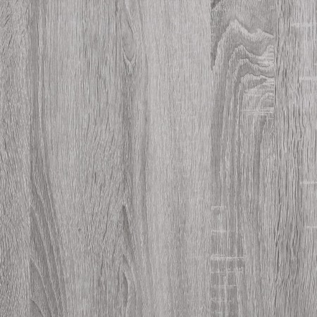 Panca Portaoggetti Grigio Sonoma 62x42x45 cm Legno Multistrato