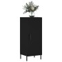 Credenza Nero 34,5x34x90 cm in Legno Multistrato