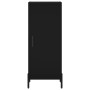 Credenza Nero 34,5x34x90 cm in Legno Multistrato