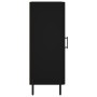 Credenza Nero 34,5x34x90 cm in Legno Multistrato