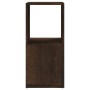 Armadietto Girevole Rovere Fumo 34,5x34,5x75,5 cm Truciolato