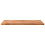 Piano Tavolo 70x60x2,5 cm Rettangolare Legno Massello Acacia