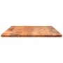 Piano Tavolo 70x60x2,5 cm Rettangolare Legno Massello Acacia
