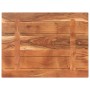 Piano Tavolo 70x60x2,5 cm Rettangolare Legno Massello Acacia