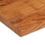 Piano Tavolo 70x60x2,5 cm Rettangolare Legno Massello Acacia