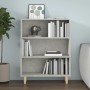 Credenza Grigio Cemento 69,5x32,5x90 cm in Legno Multistrato