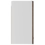 Mobile Pensile Rovere Marrone 29,5x31x60cm in Legno Multistrato