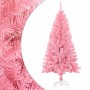 Albero di Natale Artificiale con Supporto Rosa 120 cm PVC