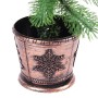Albero di Natale Artificiale Realistico con Punte 65 cm Verde