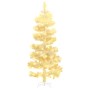 Albero di Natale Preilluminato con Vaso Bianco 180 cm in PVC