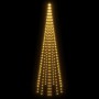 Albero di Natale Pennone Bianco Caldo 310 LED 300 cm