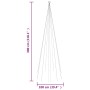 Albero di Natale Pennone Bianco Caldo 310 LED 300 cm