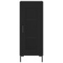 Credenza Nero 34,5x34x90 cm in Legno Multistrato