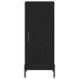 Credenza Nero 34,5x34x90 cm in Legno Multistrato