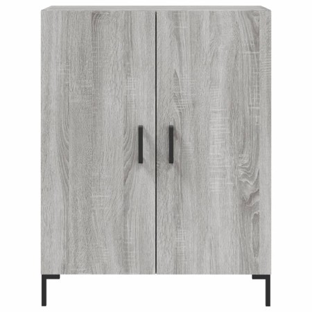 Credenza Grigio Sonoma 69,5x34x180 cm in Legno Multistrato