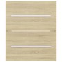 Mobile Lavabo Rovere Sonoma 41x38,5x48 cm in Legno Multistrato