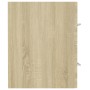 Mobile Lavabo Rovere Sonoma 41x38,5x48 cm in Legno Multistrato