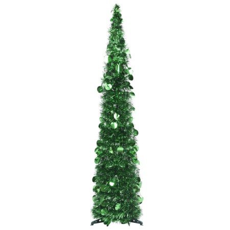 Albero di Natale Artificiale Apribile Verde 120 cm PET