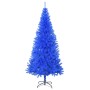 Albero di Natale Artificiale con Base Blu 240 cm PVC