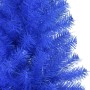 Albero di Natale Artificiale con Base Blu 240 cm PVC