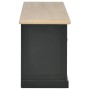 Mobile Porta TV Nero 90x30x40 cm in Legno