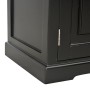 Mobile Porta TV Nero 90x30x40 cm in Legno