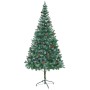 Albero di Natale Artificiale con Pigne 210 cm