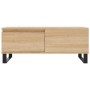 Tavolino Salotto Rovere Sonoma 90x50x36,5 cm Legno Multistrato