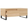 Tavolino Salotto Rovere Sonoma 90x50x36,5 cm Legno Multistrato